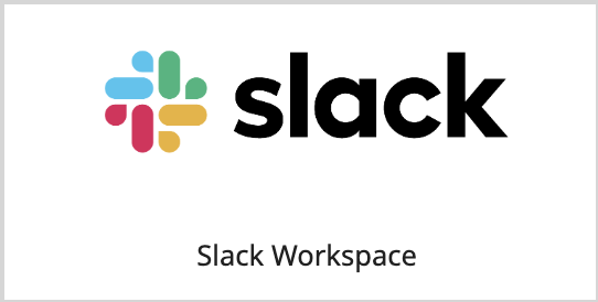 The Slack app icon in the ovice Integrations settings.