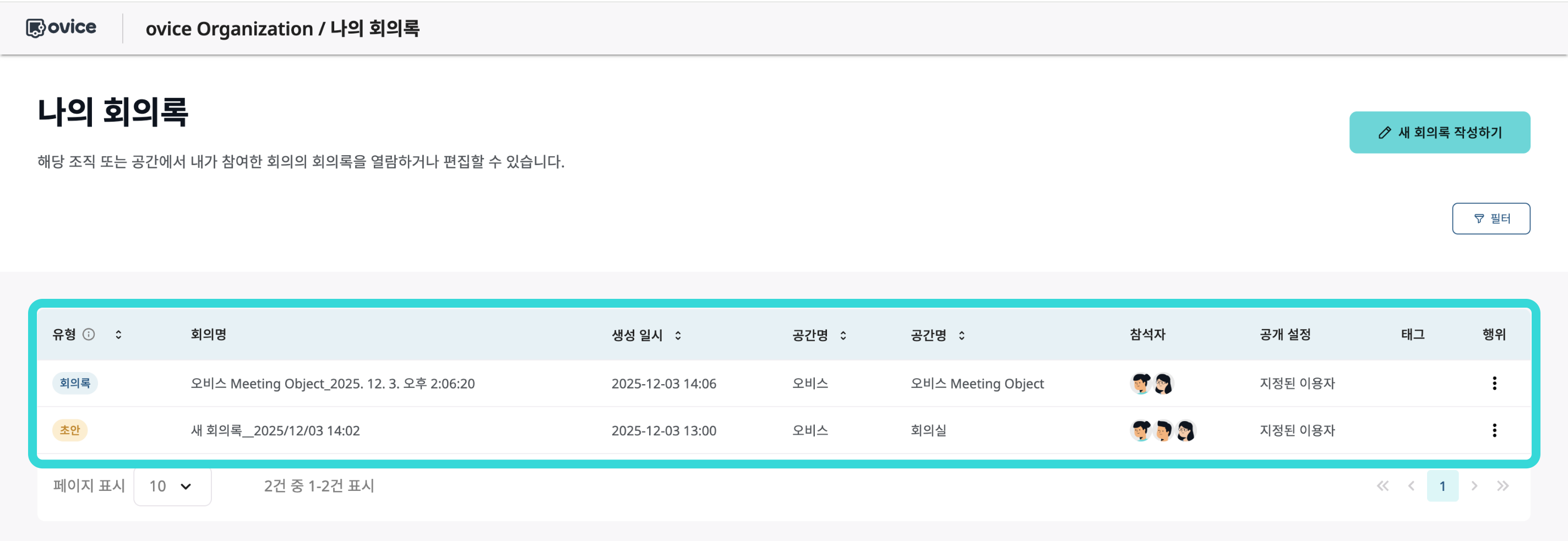 나의 회의록 목록.png